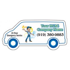 HVAC Van Shaped Magnet #3 (Large)